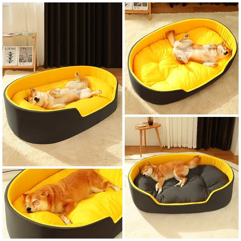 Cozy Sponge Walled Dog Bed