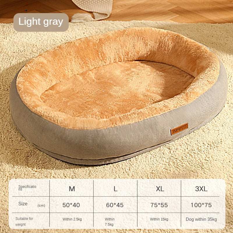 Removable And Washable Dog Bed Warm Bed For Sleeping
