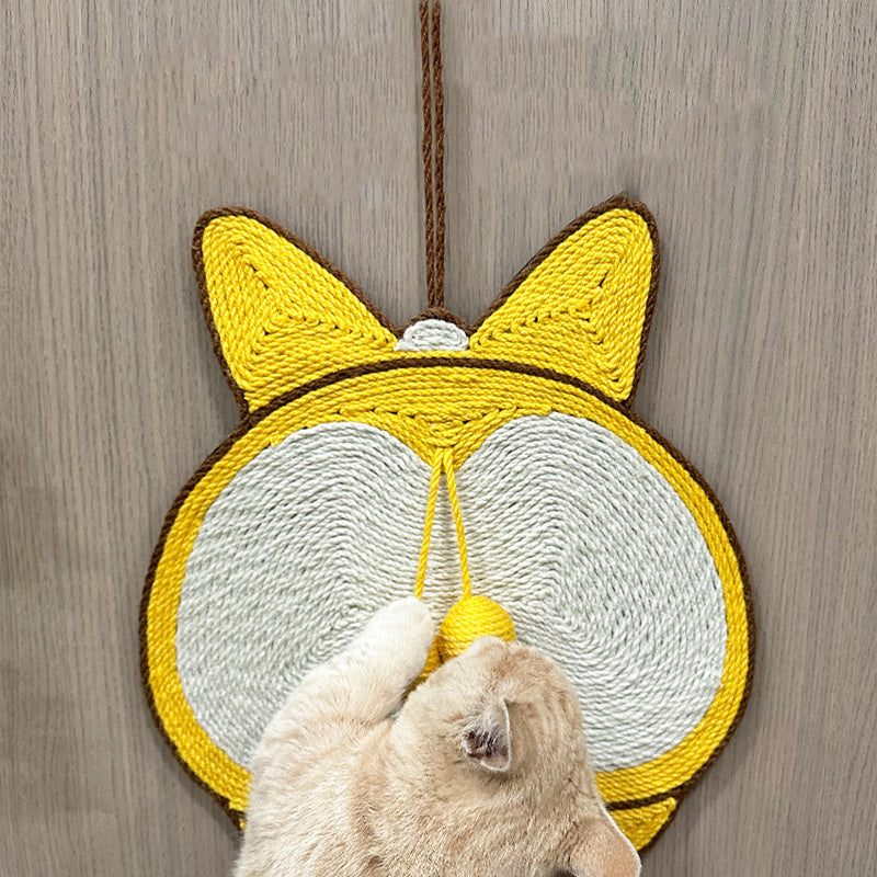 Corgi Butt Sisal Twine Cat Scratching Mat