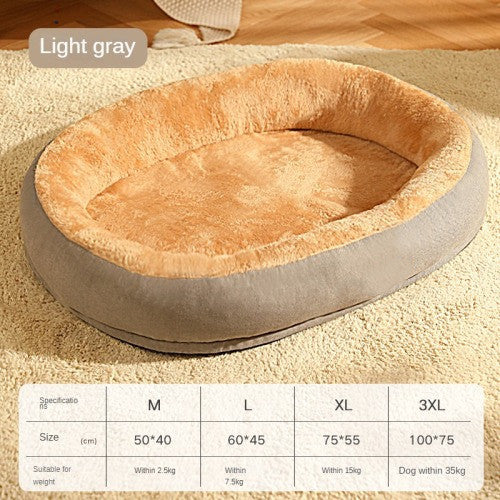 Removable And Washable Dog Bed Warm Bed For Sleeping