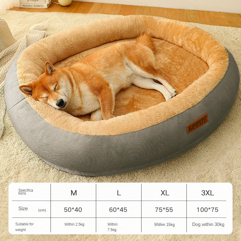 Removable And Washable Dog Bed Warm Bed For Sleeping