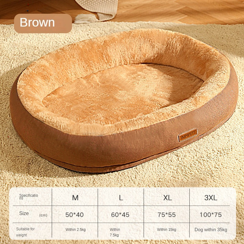 Removable And Washable Dog Bed Warm Bed For Sleeping