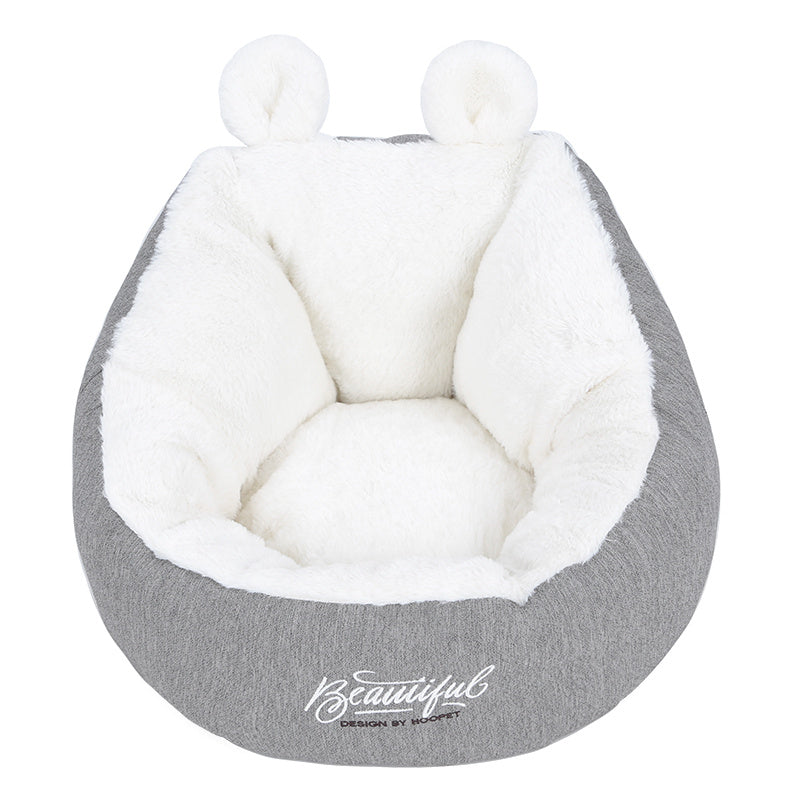 Deep Plush Cuddly Soft Pet Bed