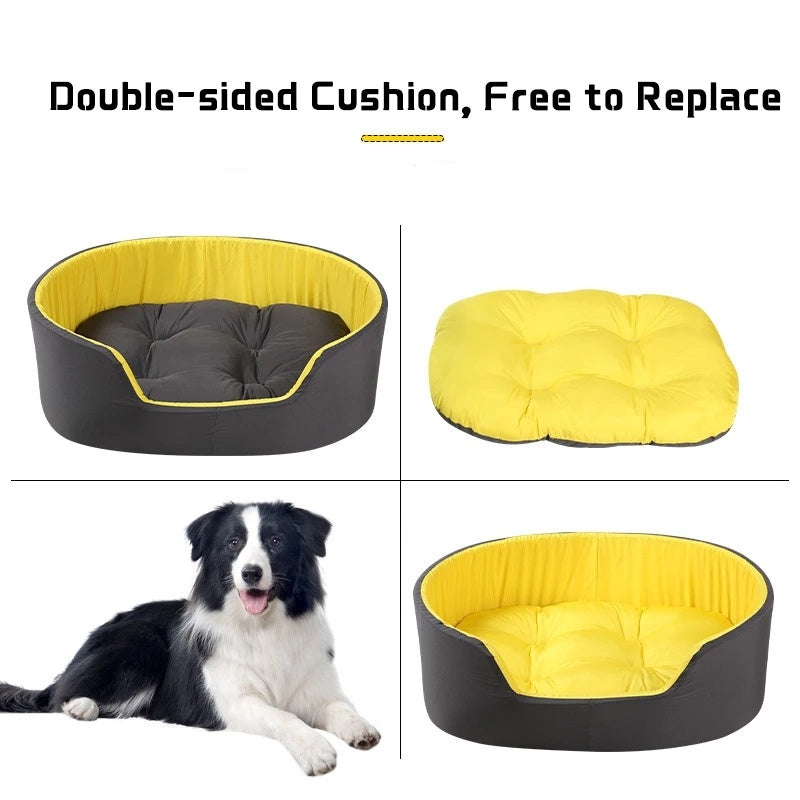 Cozy Sponge Walled Dog Bed