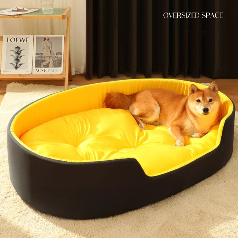 Cozy Sponge Walled Dog Bed
