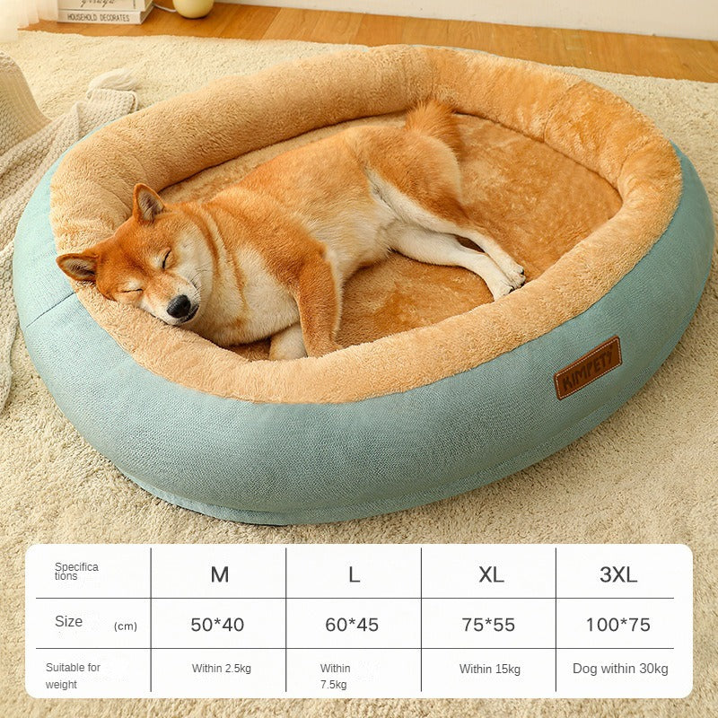 Removable And Washable Dog Bed Warm Bed For Sleeping