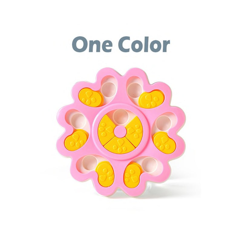 Interactive Dog Toys for Large Small Dogs Education Toy Durable Educational Smart Toys for Dog Training Feeding Turntable Toy