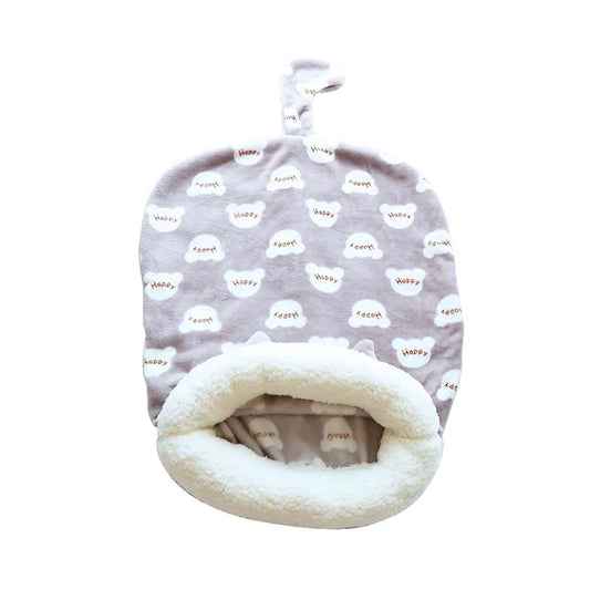 Self Heating Warming Pet Sleeping Bed Mat Bag Cave Kitty Sack for Small Large Cats