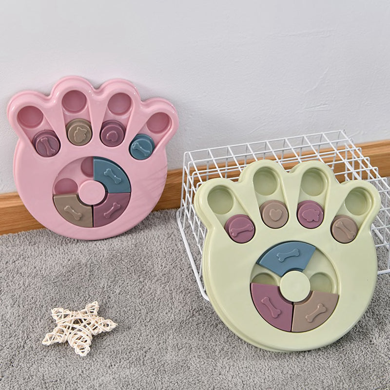 Interactive Dog Toys for Large Small Dogs Education Toy Durable Educational Smart Toys for Dog Training Feeding Turntable Toy