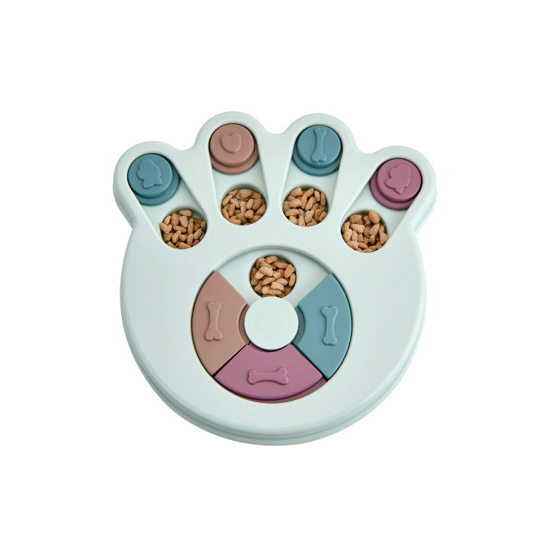 Interactive Dog Toys for Large Small Dogs Education Toy Durable Educational Smart Toys for Dog Training Feeding Turntable Toy
